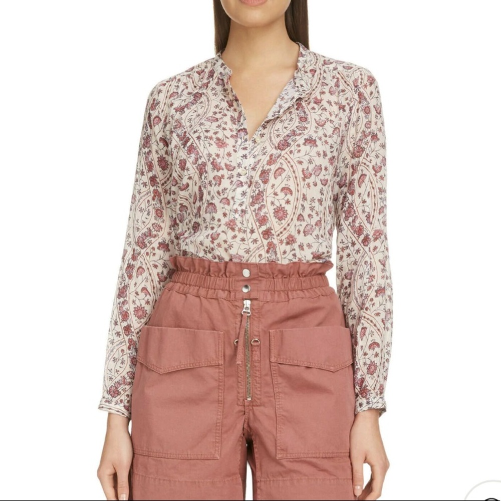 Isabel Marant Étoile Haut Maria Printed Blouse